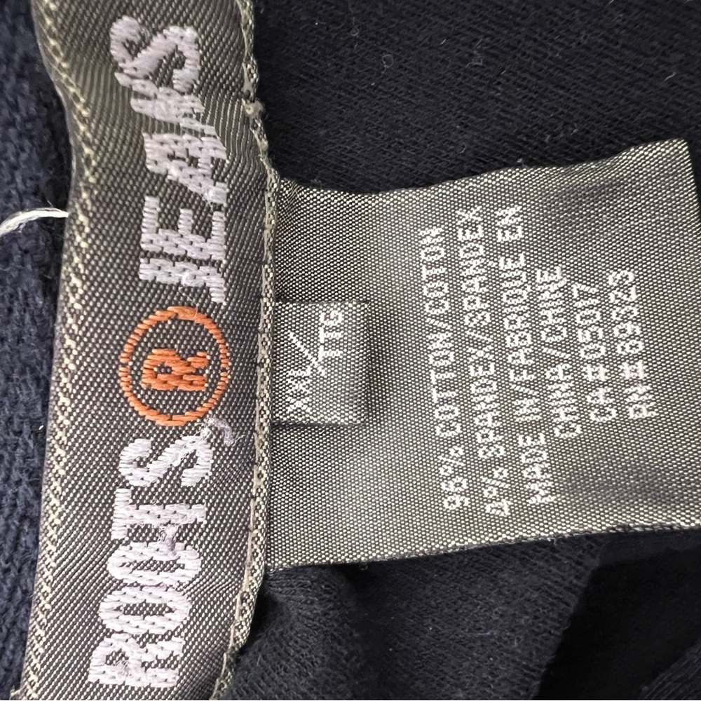 Roots Jeans Collared Shirt Snap Button Closure Vintage Deadstock Roots Logo — image 4 of 5